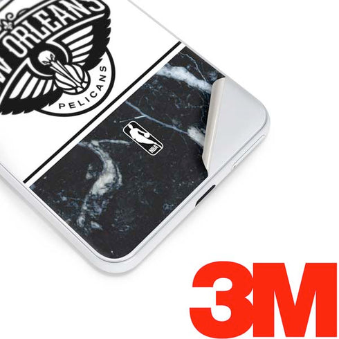 NBA New Orleans Pelicans Marble Google Pixel 3 Skin